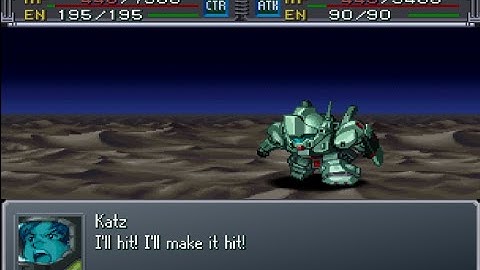 Super Robot Wars Alpha Gaiden - Jegan Attack