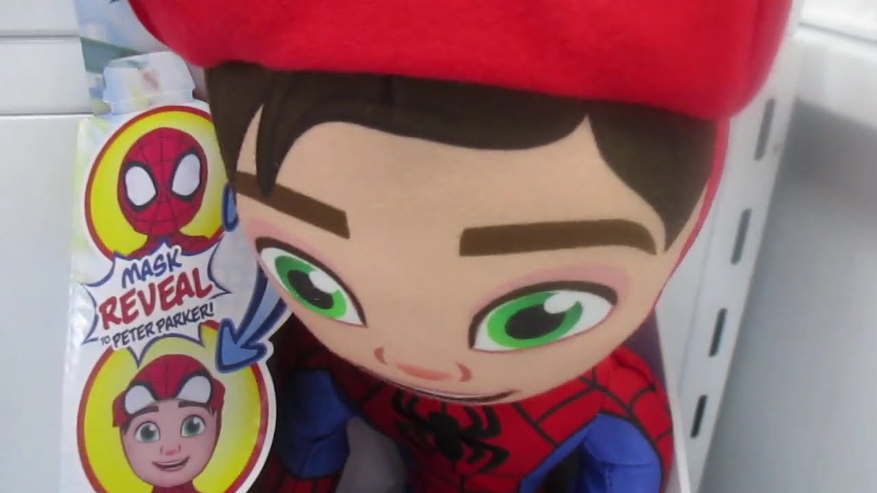 Marvel's Spidey and His Amazing Friends – My Friend Ghost-Spider Peluche avec Sons de 40,6 cm – Jouets de Super-héros pour Enfants de 3 Ans et Plus Marvel's Spidey and His Amazing Friends – My Friend Ghost-Spider Peluche avec Sons de 40,6 cm – Jouets de Super-héros pour Enfants de 3 Ans et Plus