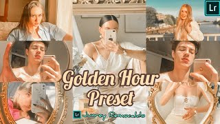 Golden Hour Preset | Free DNG Lightroom Mobile Preset Tutorial 2020 | Junrey Remocaldo screenshot 3