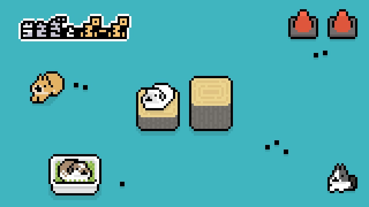 うさぎの“うんぴ”を集めるデスクトップ放置系シム「うさぎとぷーぷ」1