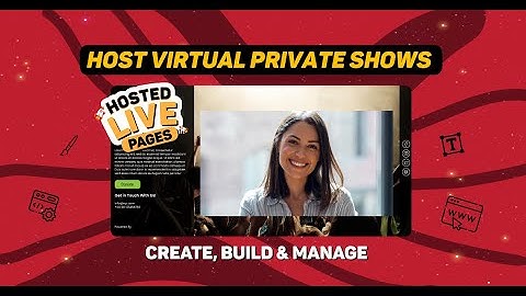 OneStream Hosted Live Pages - Your Personalized Webpage.