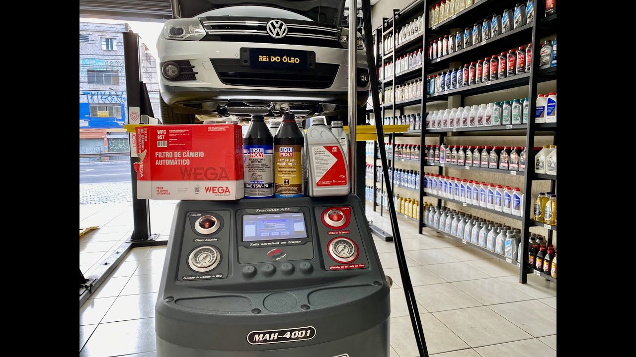 Troca Óleo do Câmbio Automático, Haldex, Diferencial e Caixa de Transferência TIGUAN 2.0 TSI 09M