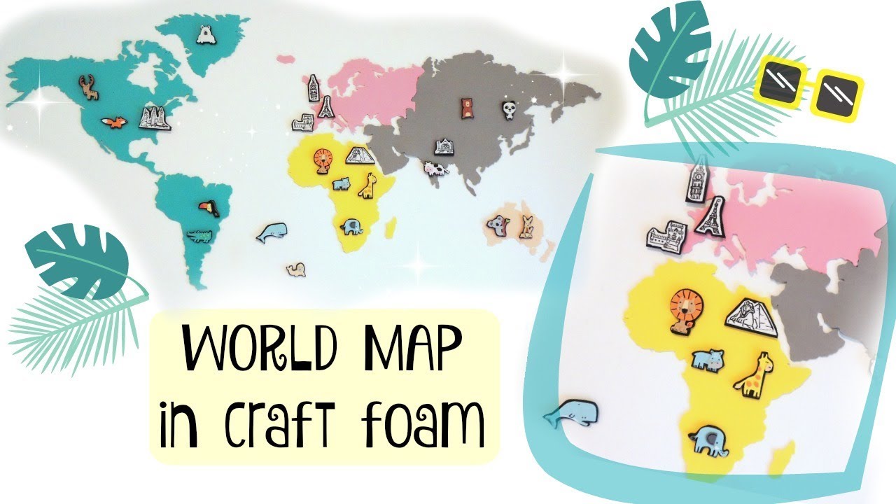 DIY World Map Nail Art - wide 4