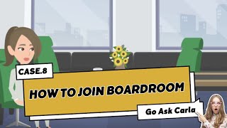 Tips: How to get a boardroom position: practical tips for success CASE#8