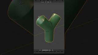 Blender 3D Cursor Example 04 #blender #blender3d #3dmodeling #3dart
