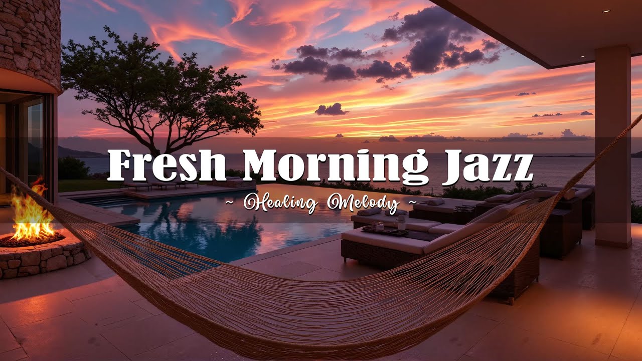 Peaceful and Calm Dawn Jazz - Warm Seaside Jazz to Relieve Stress