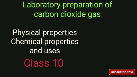 Class 10 Science SEE Carbon dioxide CO2  | properties and uses of Some Gases || Science Chemistry