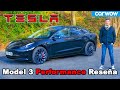 Tesla Model 3 Performance 2021 reseña: ¡vean qué tan rápido es del 0-100 km/h... y al derrapar!