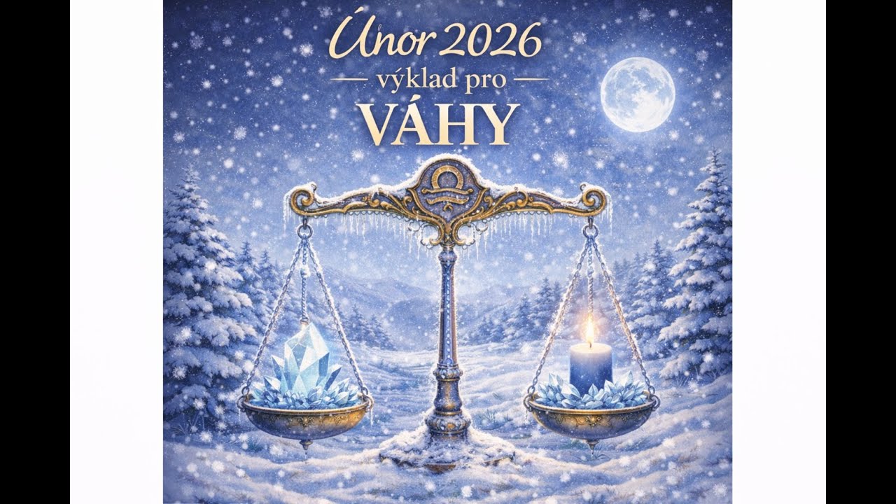 ✨ Únor 2026 – měsíční výklad karet pro znamení VÁHY ♎ (práce • vztahy • energie měsíce)