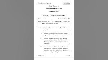 MCSE-011   DECEMBER-2022 QUESTION PAPER IGNOU