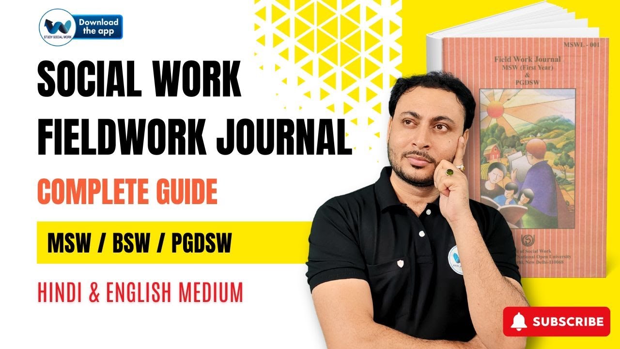 IGNOU MSW Journal Guide: Writing the Perfect Orientation Visit 