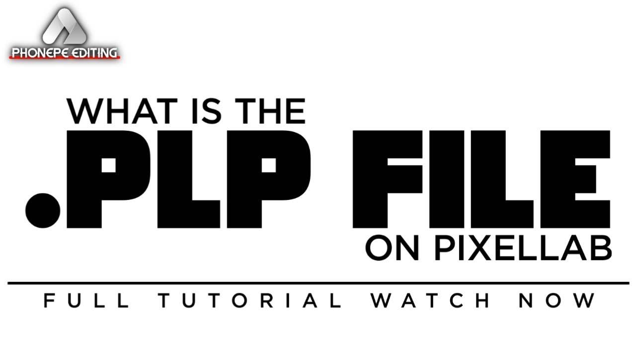 What is PLP File on Pixellab plp file kya h plp file ka use kaise kare ...