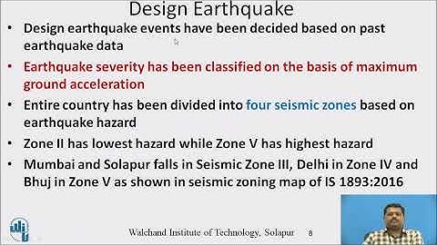 Earthquake resistant design philosophy-I