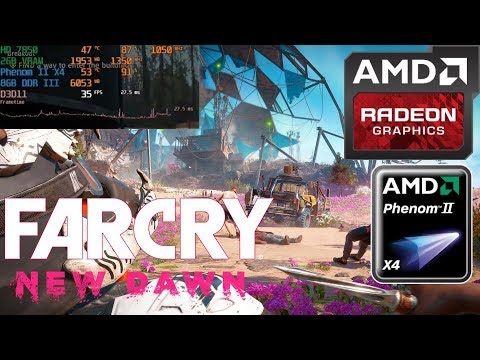 Far Cry New Dawn (HD 7850/R7 265/R7 370 | Phenom II X4) [Medium]