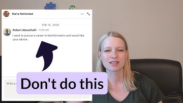 You might be networking wrong