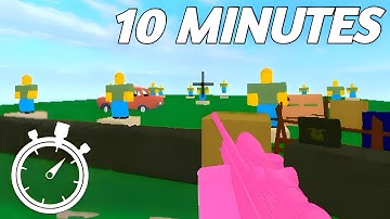 I Spend 10 Minutes Shooting Range... (Roblox Arsenal)