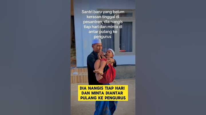 momen sedih ketika santri menangis karena tidak betah di pesantren ‼️#sedih #nangis #santri #mondok