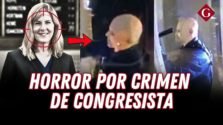EE.UU.: Cámaras captan ASESINO de CONGRESISTA MELISSA HORTMAN y hallan manifiesto | Gestión