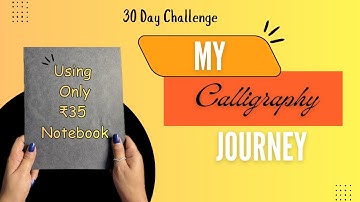 Calligraphy For Absolute Beginners | Let’s Learn Together 