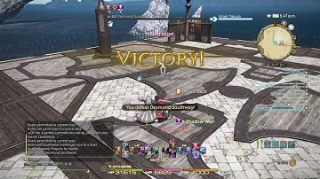 FFXIV DRK vs BLM pvp Kumite