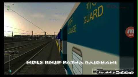 12304 Poorva express overtake and crossing msts indian railways