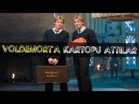 Video: George Weasley ve Fred Weasley, yaşayan çocuğun hikayesindeki yaramaz ikizlerdir