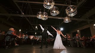 Bride and Groom are Professional Dancers | Epic First Dance | Distillery 244 Wichita