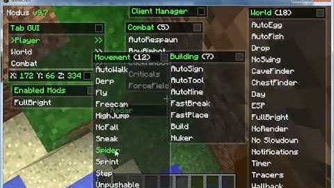 Nodus v9.7 1.3.1 hacked client pt.1 movement