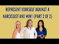 REPRESENT YOURSELF AGAINST A NARCISSIST  ONE MOM'S BATTLE WITH TINA SWITHIN AND DR  RAMANI PART 2