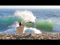 SKIMBOARDING WEIRD WAVES WITH THE WORLD CHAMP (BLAIR CONKLIN)