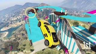 GTA V - Insane Multi Car Parkour | باركور متعدد السيارات - قراند 5