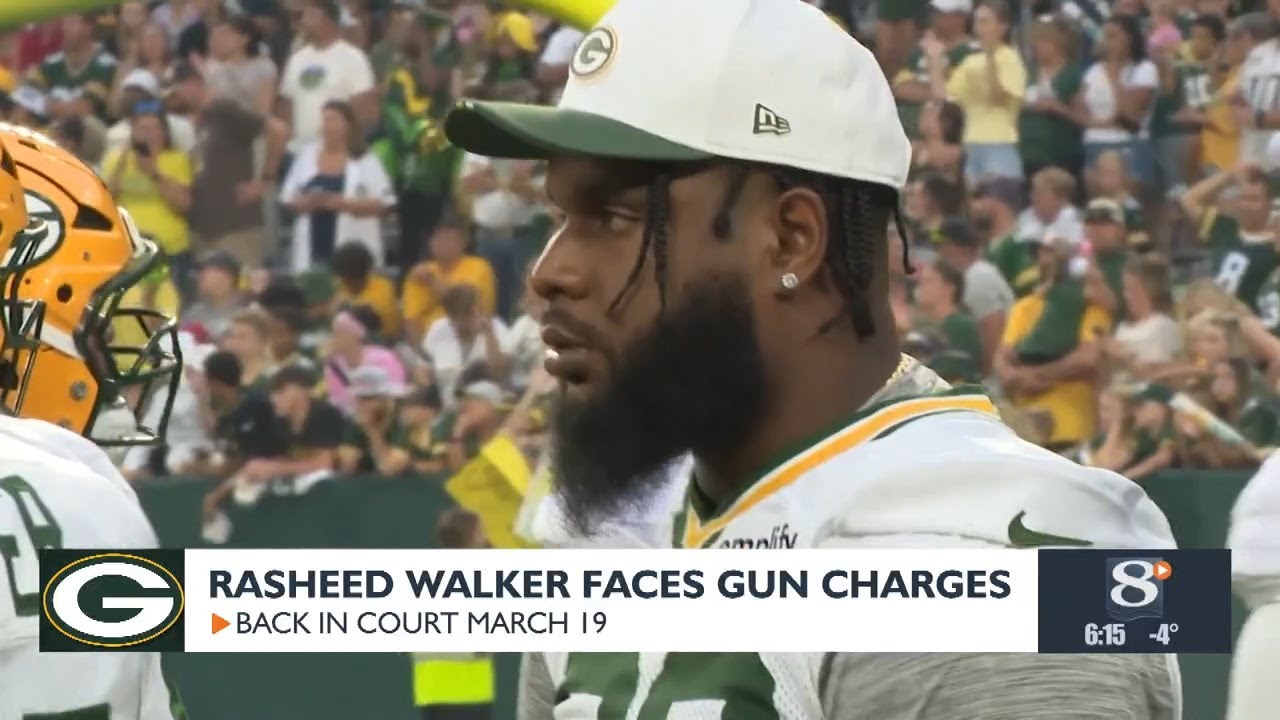 GB Packers Rasheed Walker facing gun charges