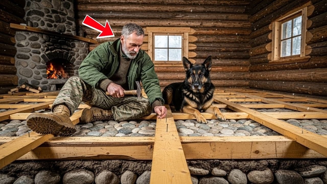 They Doubted the Veteran and His German Shepherd—Until His Cabin Stayed Warm Without Fire