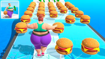 Fat 2 Fit Max Level - All levels gameplay IOS , Android | Levels 6-10