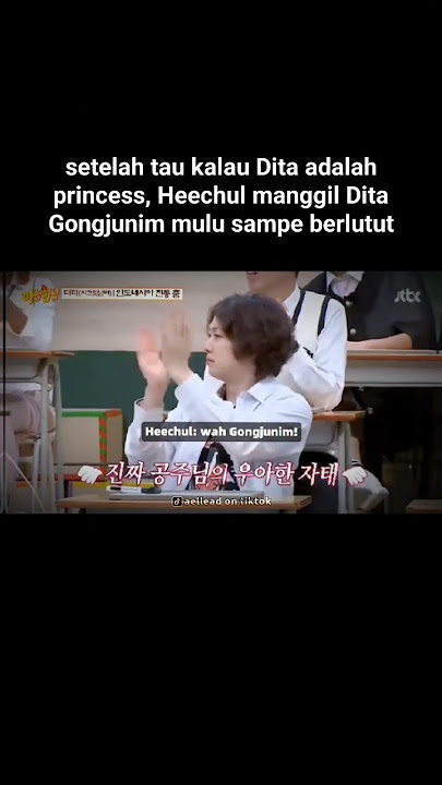 gemes bgt heechul manggil dita gongjunim #dita #secretnumber #시크릿넘버 #heechul #superjunior