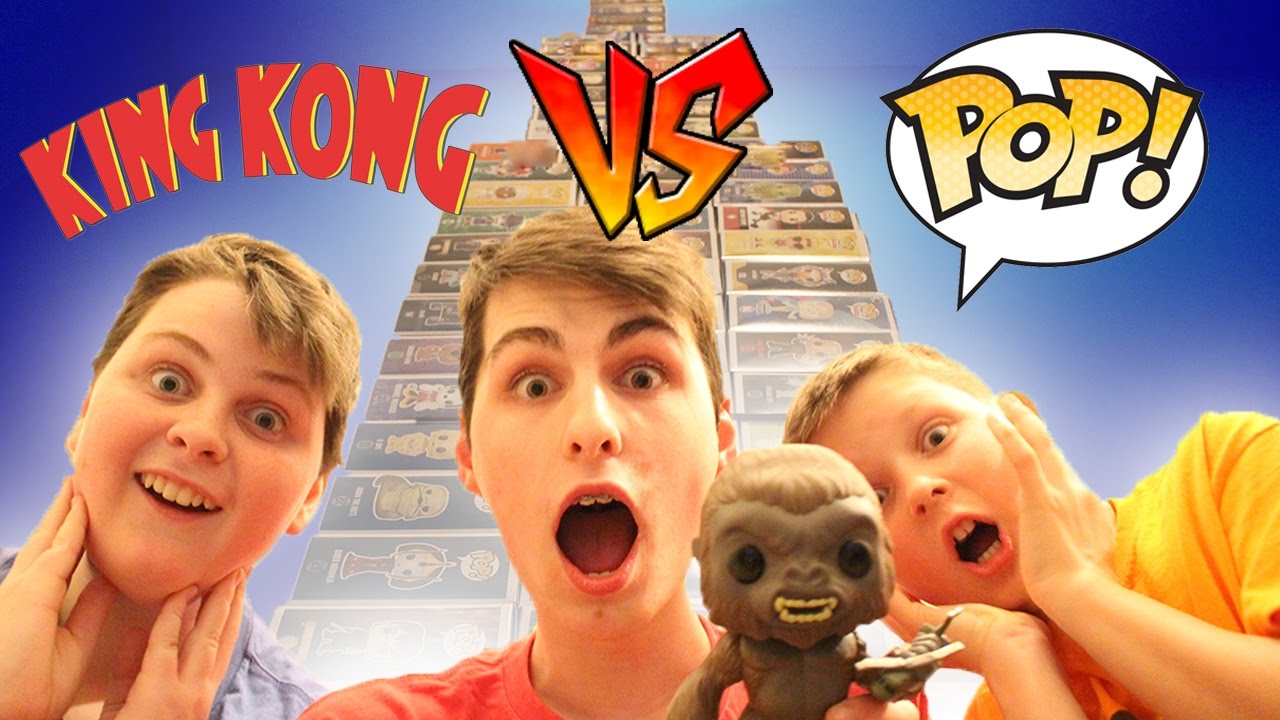 King Kong VS Funko Pops!!! (Fight of the Century)