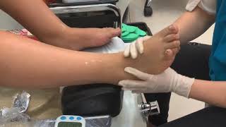 #foot reflexology #ASMR massage