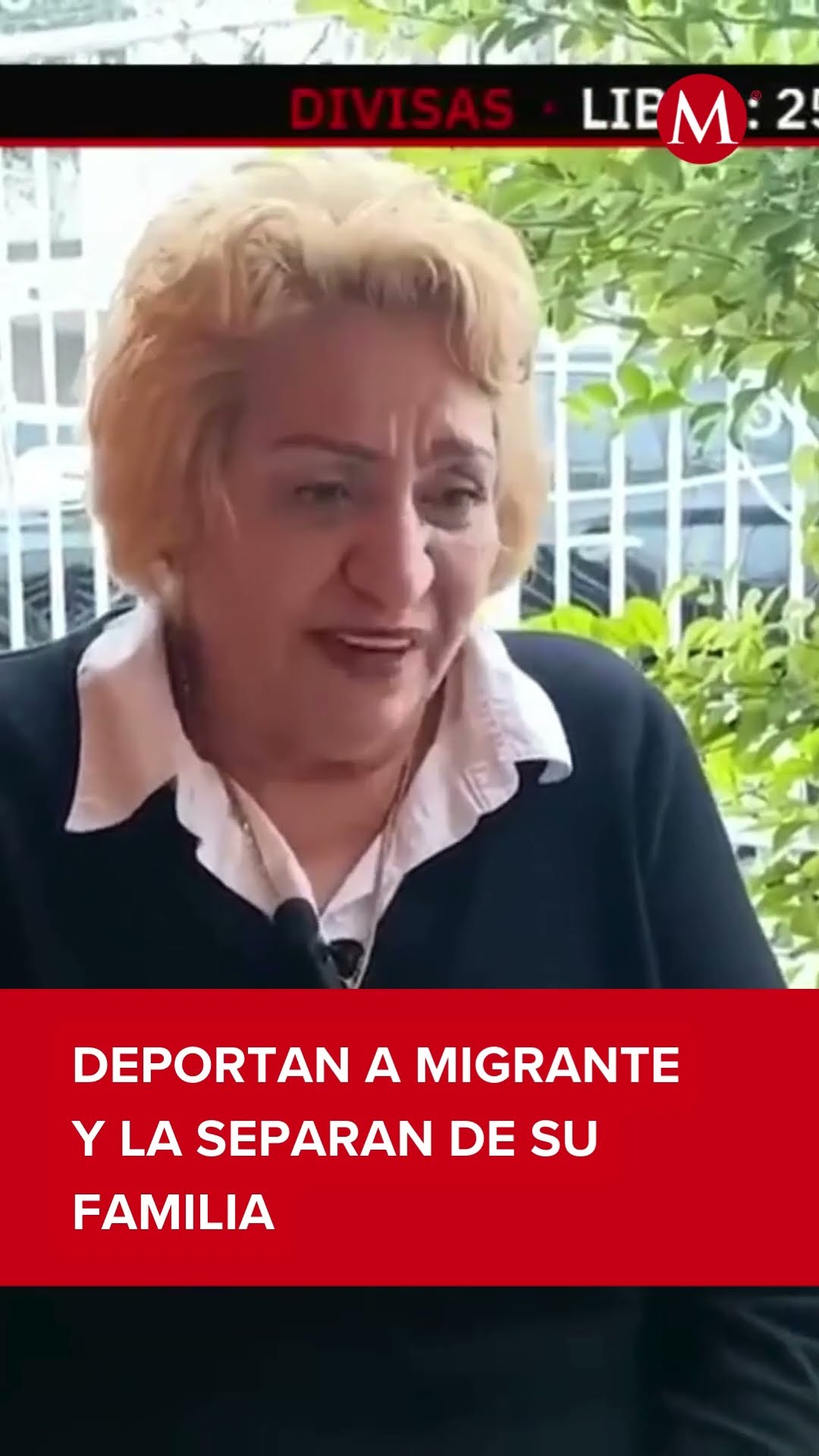 Entre lágrimas, mexicana deportada narra la separación de su familia