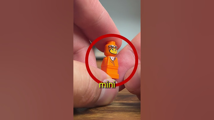 Shortest Lego Figure Ever...