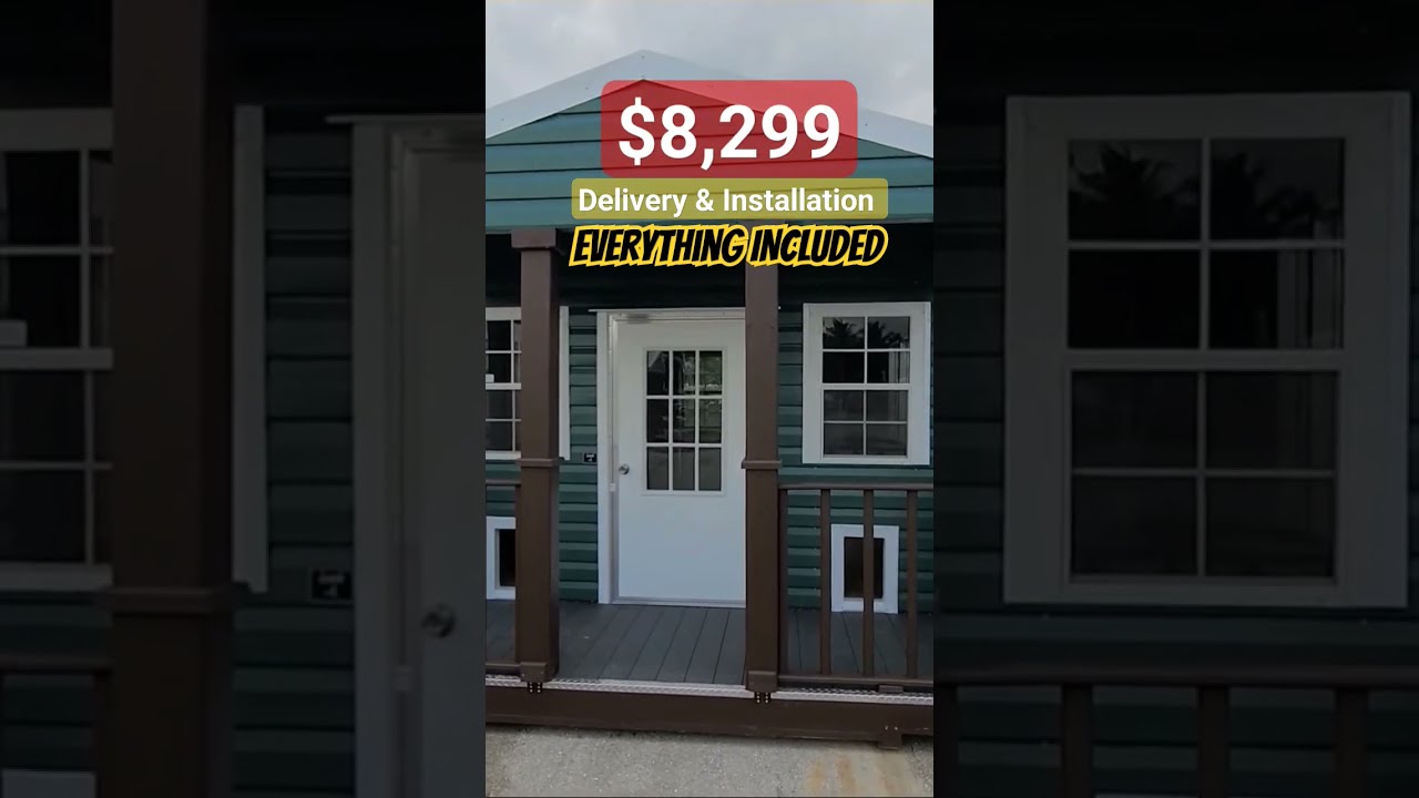 WOW Great Deal 8 299 TIny Home FOR SALE Tinyhome Tinyhouse Cheapliving Simpleliving