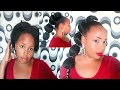 EASY WAY TO MAKE A BUBBLE PONYTAIL//How to make an easy bubble ponytail.