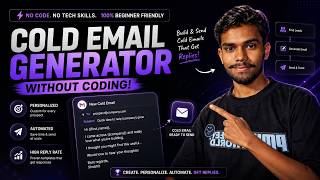 Build Your Own AI Cold Email Generator Without Coding 🔥 (Beginner Friendly) Guide