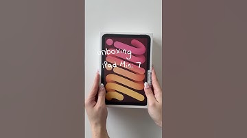 Thumbnail of unboxing my ipad mini 7 (starlight) #unboxing #asmr