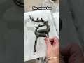 Beautiful iron deer pair  video