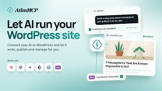 AtlasMCP | Connect Claude, ChatGPT, Gemini, Cursor with WordPress