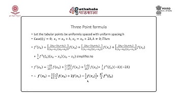 Numerical Differentiation