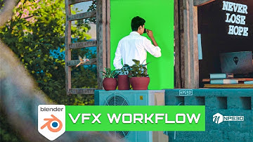 BLENDER VFX FULL WORKFLOW  🔥🔥🔥