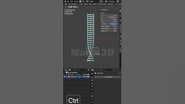 Easy DNA Modelling | Blender | Mana 3D