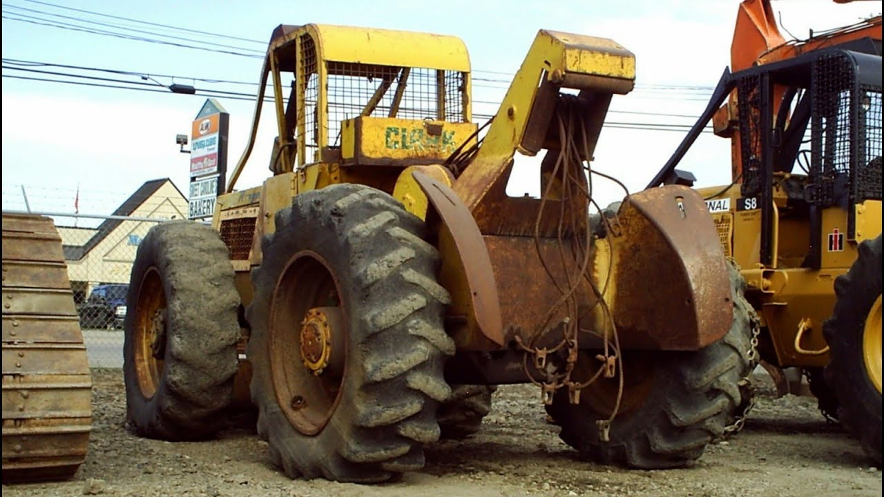 OLD CONSTRUCTION & FORESTRY EQUIPMENT Various pieces of HD equipment