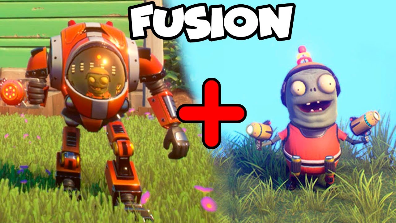 FUSION PVZ ZMECH CON ZOMBIDITO Plants Vs Zombies Garden Warfare 2